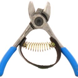 Zenport Stem Clipper H320S Fuji Manzana Orange Fruit Stem Clippers with Strap, Forged Stainless Steel Shears, 4.5-Inch Long