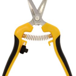 Zenport Shears H357F Straight Comfi-Grip Grape Harvest Shear, Relief Grooved Stainless Blade