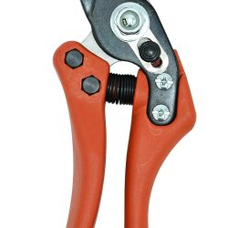 Zenport Q20 Pruner Euro-Pro Small P1-20, .75-inch Cut, 8-Inch Long,